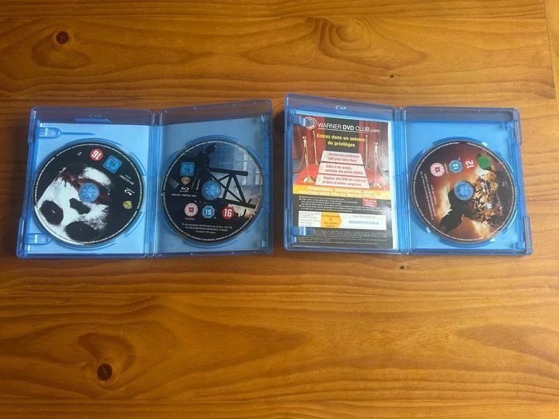lote Blu-ray Batman Begins + El Caballero Oscuro – photo 2